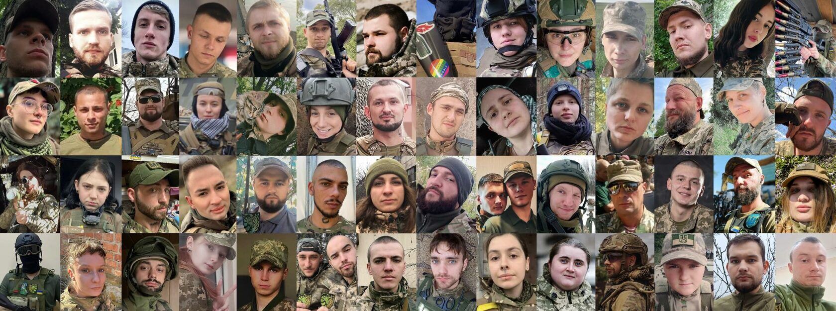 Колаж з facebook-сторінки «Військові ЛГБТ+»